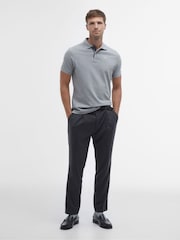 Barbour® Grey Marl Classic Polo Shirt - Image 2 of 5