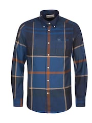 Barbour® Midnight Dunoon Tartan Shirt - Image 7 of 9