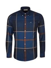 Barbour® Midnight Dunoon Tartan Shirt - Image 8 of 9