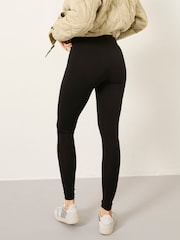 FatFace Meribel Black 2 Pack Leggings - Image 2 of 7