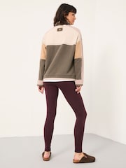 FatFace Meribel Purple High Rise Legging - Image 2 of 5