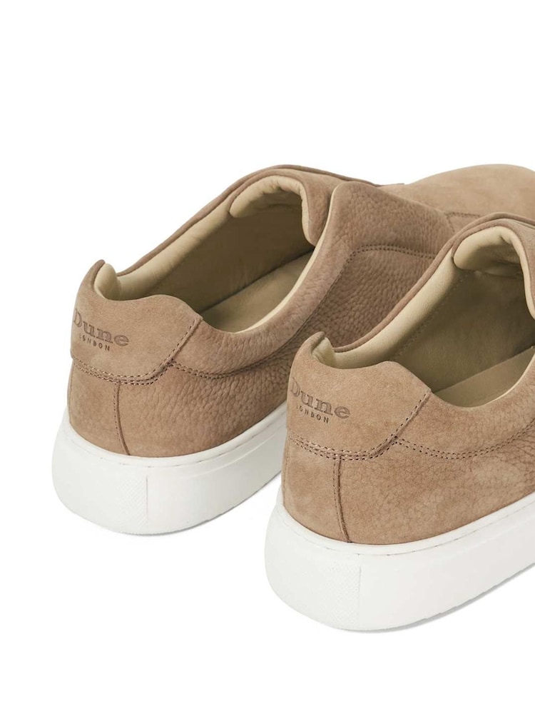 Dune London Brown Trev Lightweight Laceless Trainers - Image 5 of 5