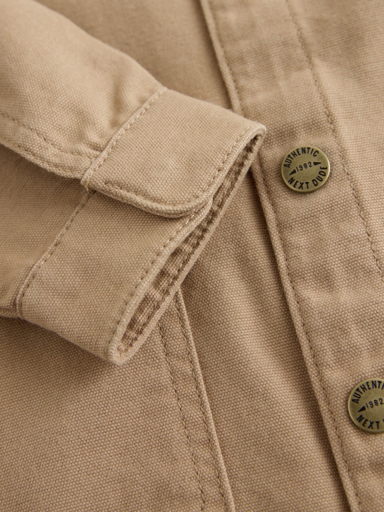 Μπρούτζινο καφετί - Μπλούζα από καμβά (3μήνες-7έτη) - Εικόνα 5 από 5