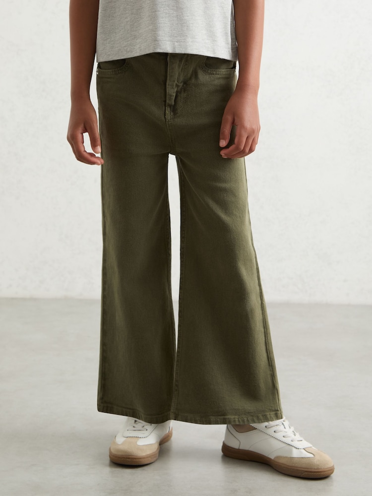 Reiss Khaki Clea Jeans - Image 1 of 4