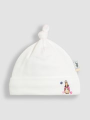 JoJo Maman Bébé Cream 2- Pack Baby Hats - Image 2 of 6