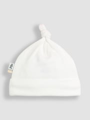 JoJo Maman Bébé Cream 2- Pack Baby Hats - Image 3 of 6