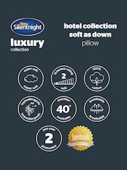 Silentnight Hotel Collection Soft as Down Cotton Pillow - Image 6 of 6