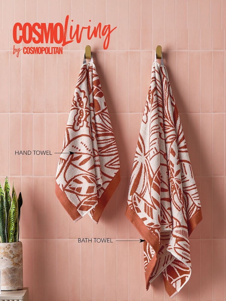 Cosmo Living 4 Pack Floral Design Floral Design Towel Bale - Image 2 of 6