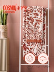 Cosmo Living 4 Pack Floral Design Floral Design Towel Bale - Image 5 of 6