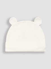 JoJo Maman Bébé Purple 2- Pack Bear Baby Hat - Image 2 of 5