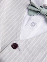 Monsoon 100% Cotton Shirt and Waistcoat Set 3 Piece with Bow - Изображение 3 из 3