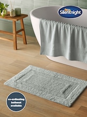 Silentnight 6 Pack Grey Luxury Waffle Cotton Towel Bale - Image 3 of 6