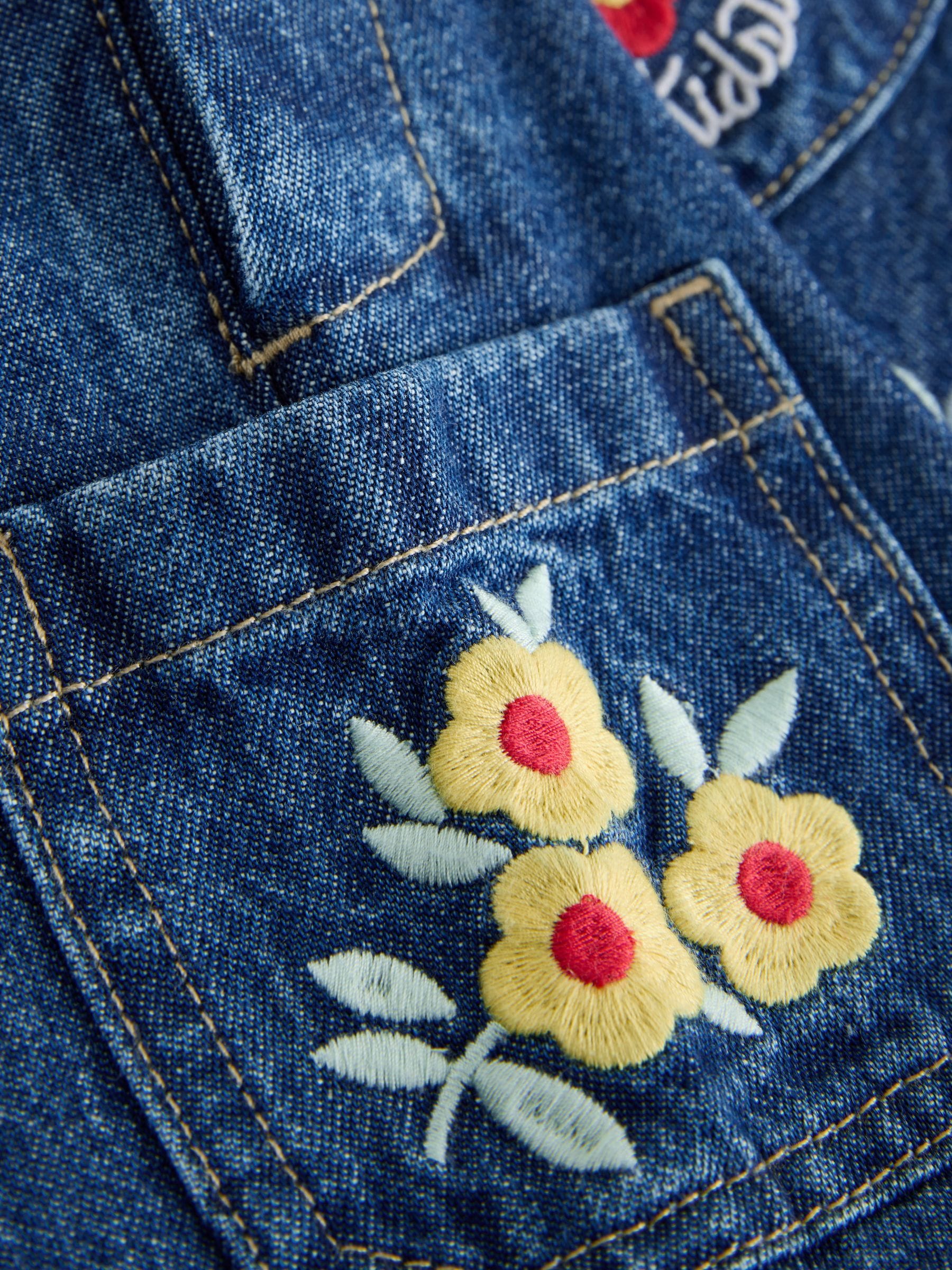 Buy Denim Cath Kidston Floral Dungarees and Top Set (3mths-7yrs