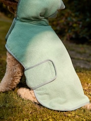 Green Dinosaur Pet Towel Robe - Image 5 of 5