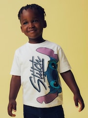 Name It White Disney Lilo And Stitch T-Shirt - Image 1 of 3