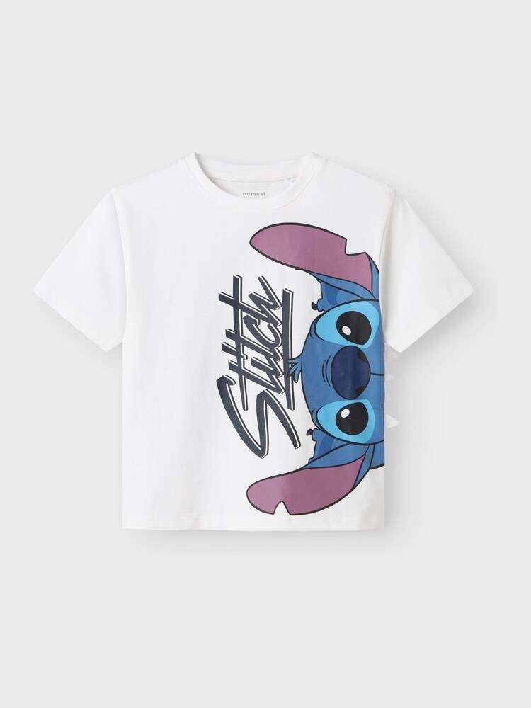 Name It White Disney Lilo And Stitch T-Shirt - Image 2 of 3 Name It White Disney Lilo And Stitch T-Shirt - Image 2 of 3