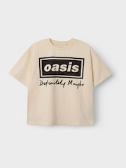 Blanco - Name It Kids Oasis Licenced Short Sleeve T-Shirt - Imagen 2 de 3