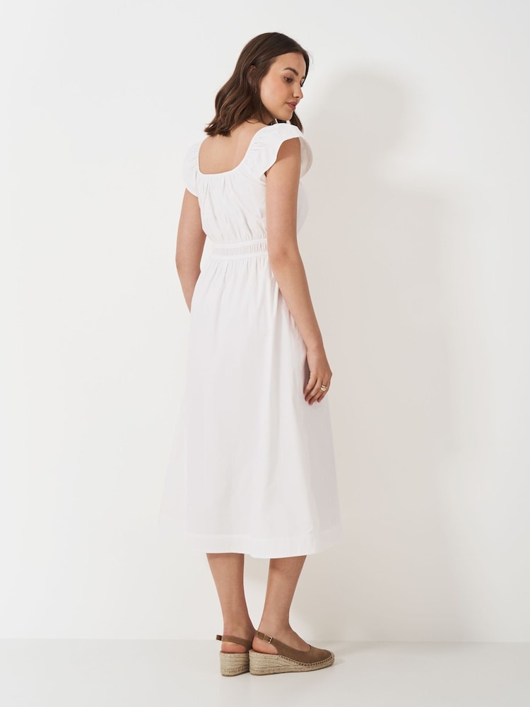 Vestido midi de algodão Maurice Crew Clothing 100 - Imagem 2 de 5