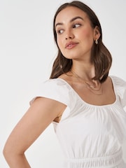 Vestido midi de algodão Maurice Crew Clothing 100 - Imagem 4 de 5