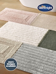 Silentnight Green Textured Knot Bath Mat - Image 4 of 6