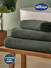 Silentnight Green Textured Knot Bath Mat - Image 5 of 6