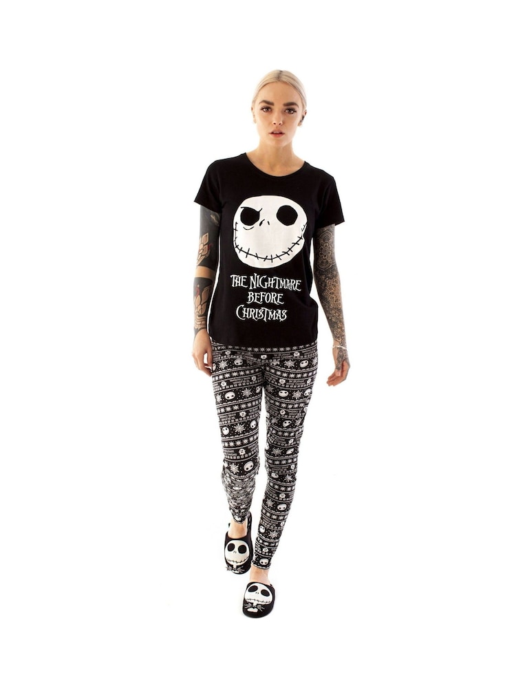 Vanilla Underground Womens Disney Short Sleeve Long Leg Pyjamas Set - Imagen 1 de 5