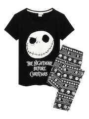 Vanilla Underground Womens Disney Short Sleeve Long Leg Pyjamas Set - Imagen 2 de 5