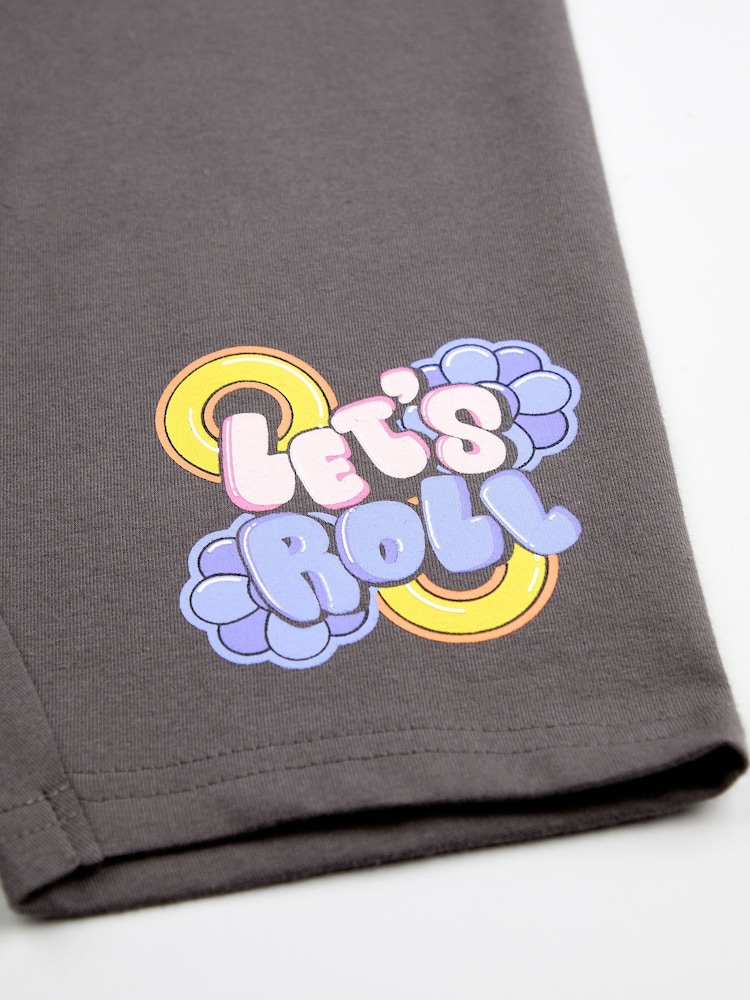 Vanilla Underground Pink Girls 100% Cotton Sonic the Hedgehog T-Shirt and Shorts Set - Image 6 of 6