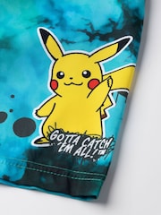 Vanilla Underground Green Boys Pokemon Pikachu Swim Shorts - Image 3 of 6