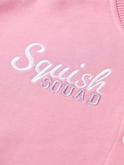 Vanilla Underground Pink Girls Squishmallows Bomber Jacket - Image 3 of 6