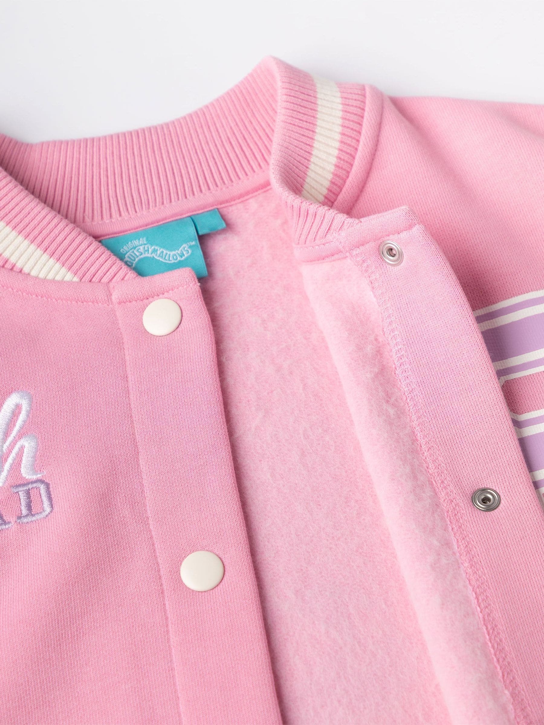 Buy Vanilla Underground Pink Girls Squishmallows Bomber Jacket