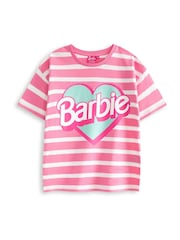 Vanilla Underground Pink Girls Barbie 100% Cotton T-Shirt and Shorts Set - Image 2 of 6