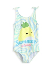 Vanilla Underground Yellow Girls Squishmallows Swimsuit - Image 1 of 6
