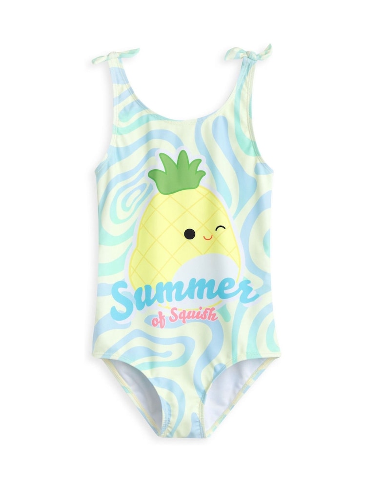 Vanilla Underground Yellow Girls Squishmallows Swimsuit - Image 1 of 6 Vanilla Underground Yellow Girls Squishmallows Swimsuit - Image 1 of 6