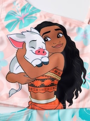 Vanilla Underground Multi Girls Disney Moana Best Friends Swimsuit - Image 3 of 6