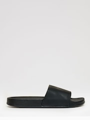 Threadbare Black Sliders - Image 1 of 4