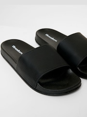 Threadbare Black Sliders - Image 3 of 4