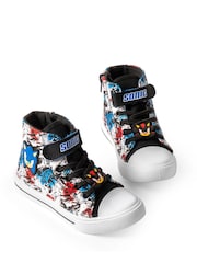 Vanilla Underground Multi Sonic the Hedgehog Boys Laced Trainers - Image 1 of 5