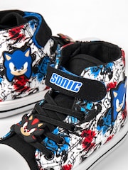 Vanilla Underground Multi Sonic the Hedgehog Boys Laced Trainers - Image 3 of 5