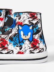 Vanilla Underground Multi Sonic the Hedgehog Boys Laced Trainers - Image 4 of 5