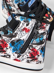 Vanilla Underground Multi Sonic the Hedgehog Boys Laced Trainers - Image 5 of 5
