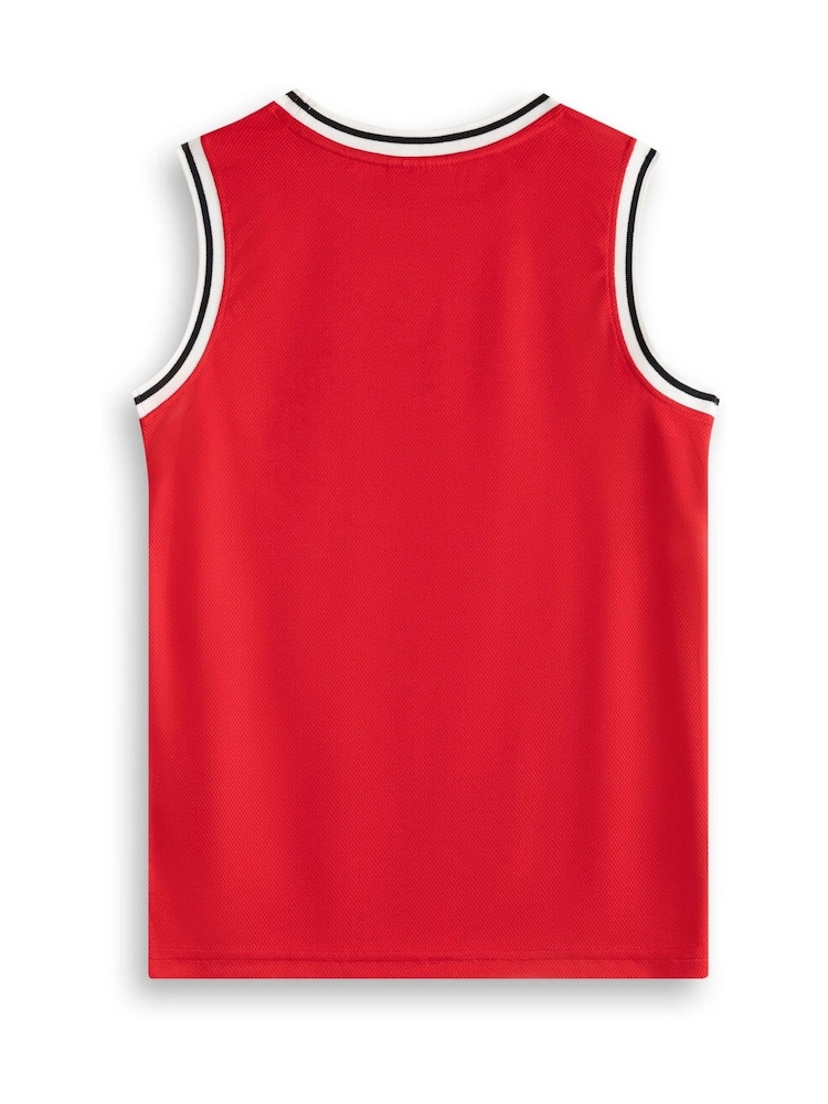 Vanilla Underground Red Boys Sonic the Hedgehog Knuckles Basketball Set 2 Piece - Image 2 of 6