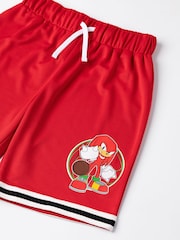 Vanilla Underground Red Boys Sonic the Hedgehog Knuckles Basketball Set 2 Piece - Image 6 of 6