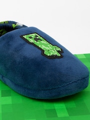 Vanilla Underground Blue Boys Minecraft Slippers - Image 4 of 4