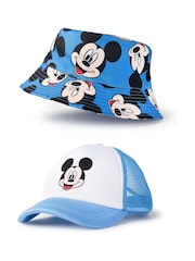 Vanilla Underground Blue Boys Disney Bucket Hat and Cap Set - Image 1 of 6