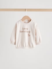 Neutral Just Hatched Baby Sweat and Leggings Set (0mths-2yrs) - Image 2 of 10