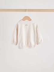 Neutral Just Hatched Baby Sweat and Leggings Set (0mths-2yrs) - Image 5 of 10