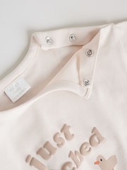 Neutral Just Hatched Baby Sweat and Leggings Set (0mths-2yrs) - Image 8 of 10