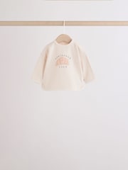 Neutral Brunch Club Baby Top & Leggings Set 6 Piece (0mths-2yrs) - Image 11 of 19