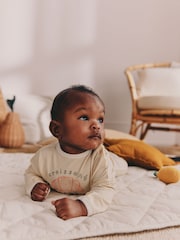 Neutral Brunch Club Baby Top & Leggings Set 6 Piece (0mths-2yrs) - Image 3 of 19